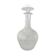 Carafe avec bouchon verre ciselé service vin vintage