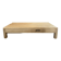 Table basse en chêne blond