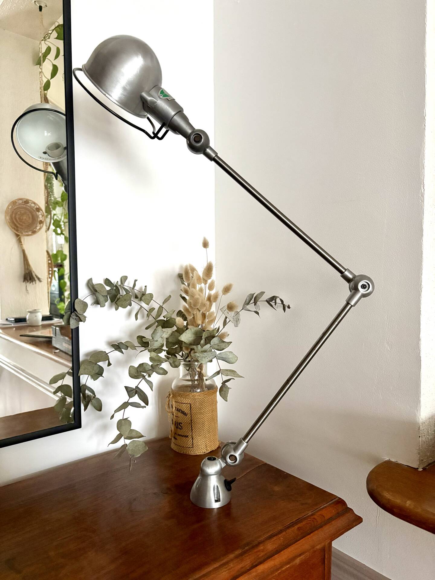 Lampe Jieldé Signal Édition Limitée 60 ans – Acier Brossé – N°6236