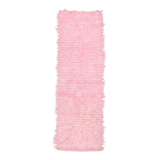 Tapis runeur rose vintage 98x314cm