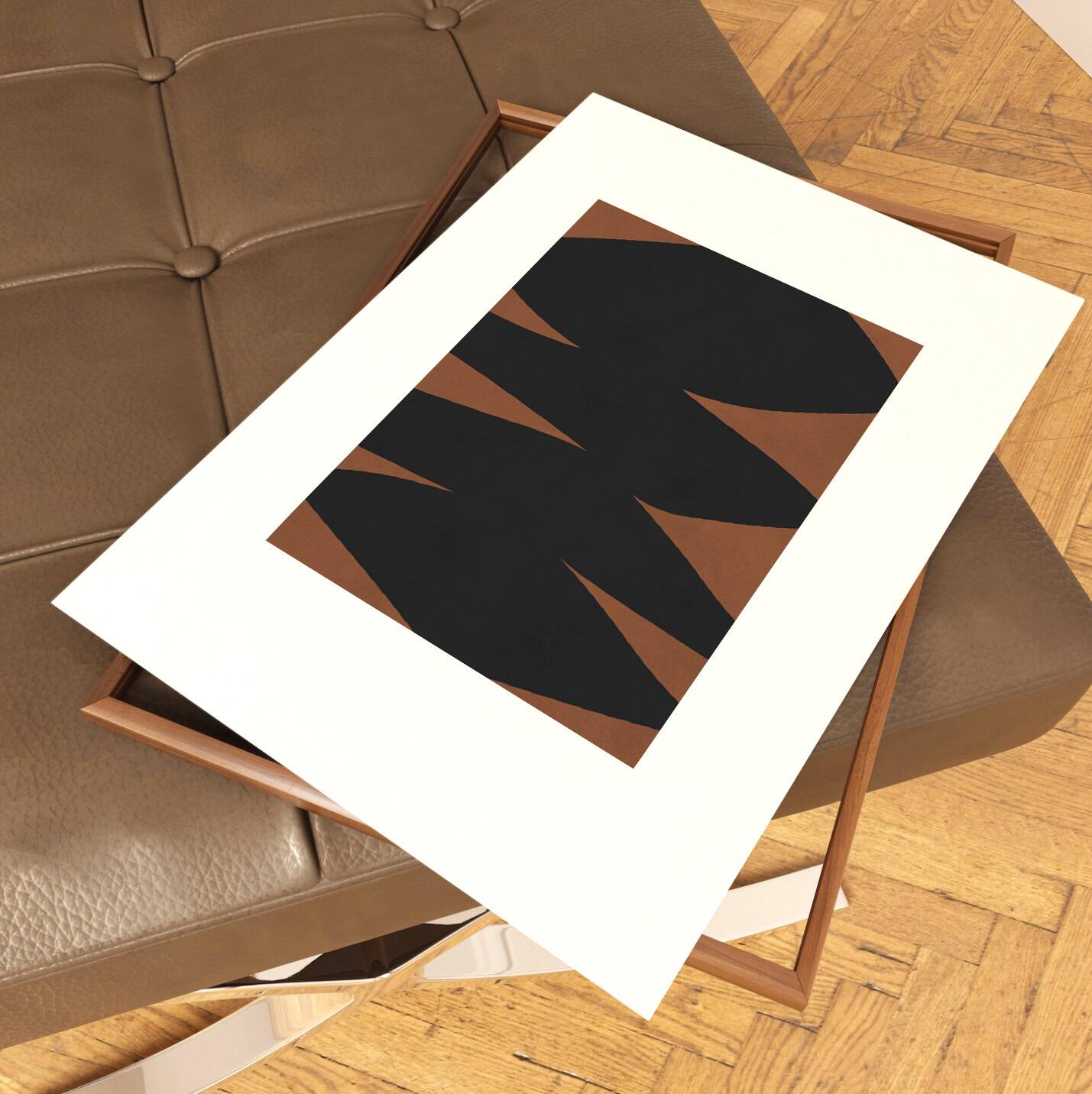 Peinture faite à la main 29,7x42cm