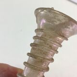 Vase scavo en verre de murano
