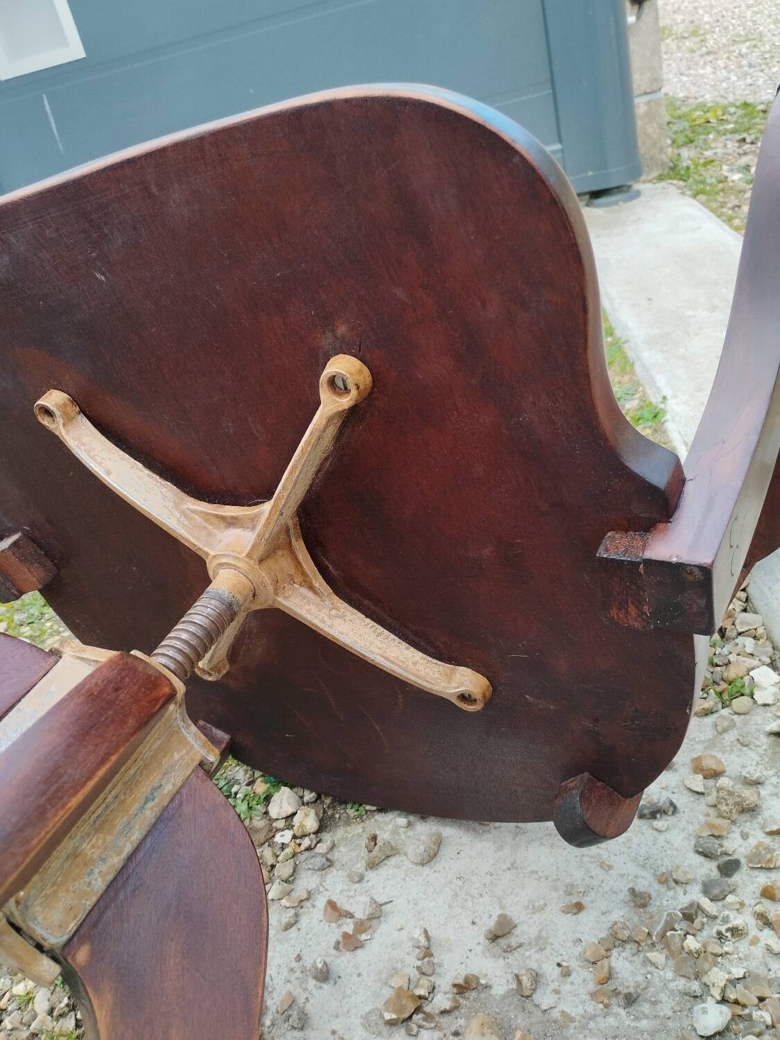 Fauteuil de bureau américain ancien