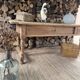 Work table or renovated antique draper's table