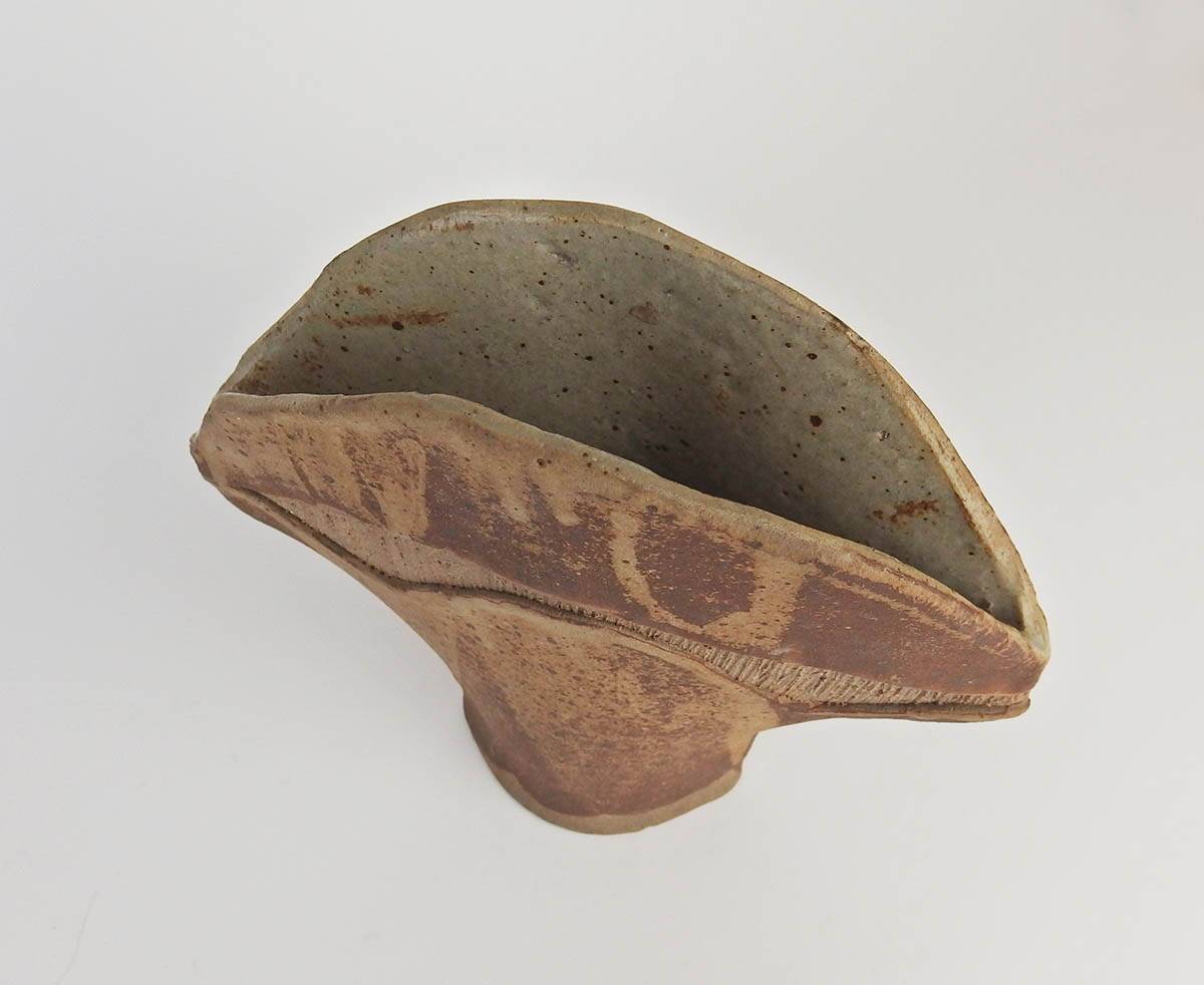 Vase en grès par Odile Pichon
