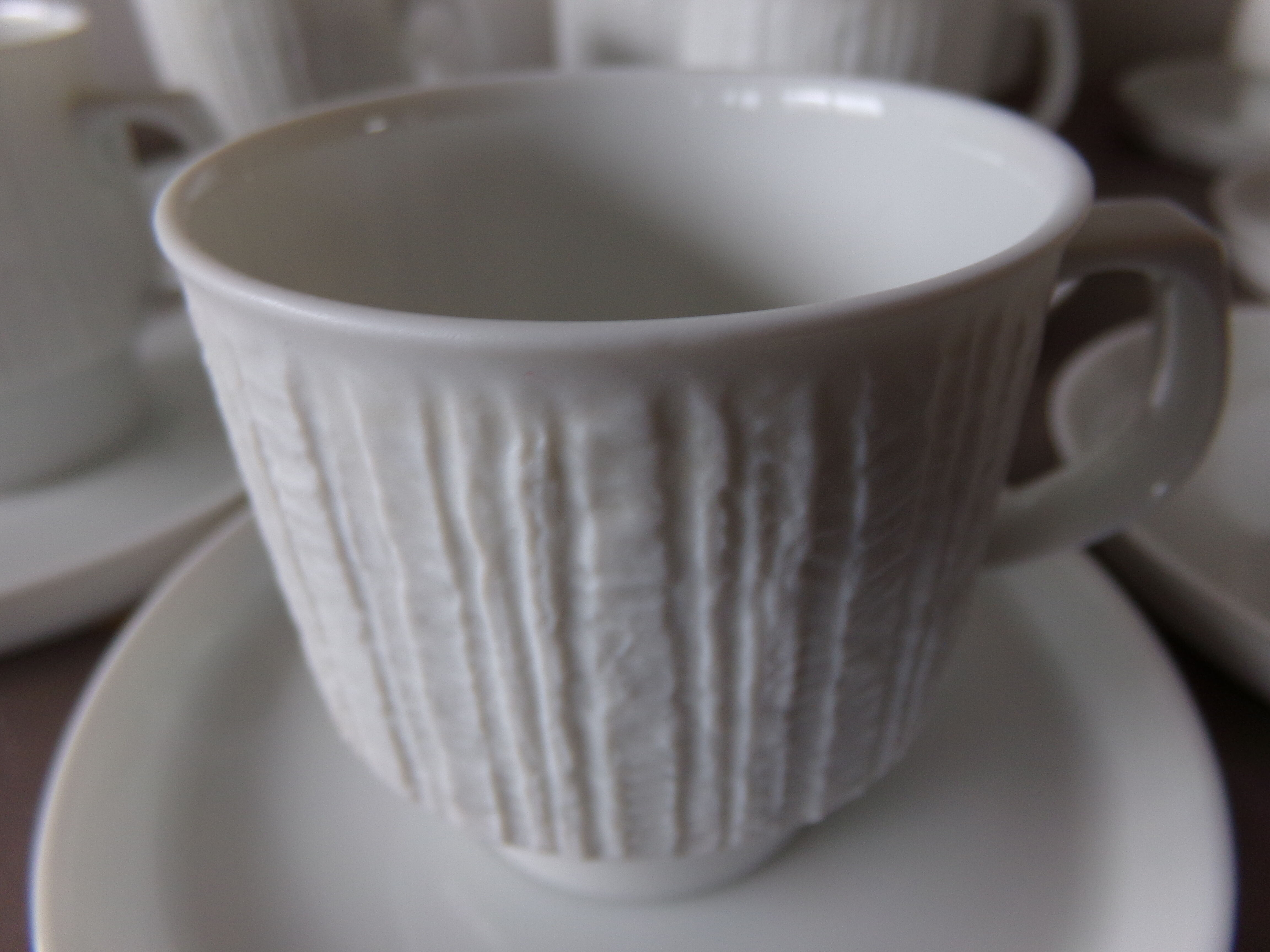 Pure white coffee service Thomas Germany year 60 years