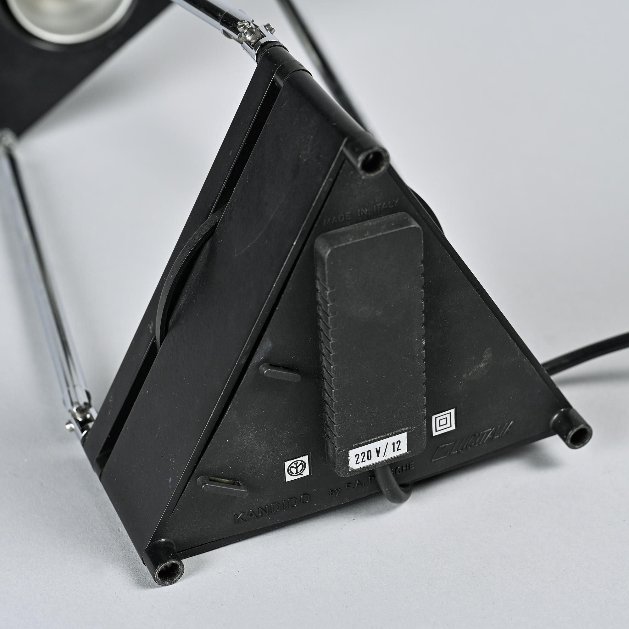 Kandido lamp by Studio F.A. Porsche for LUCI, Italy, circa 1980