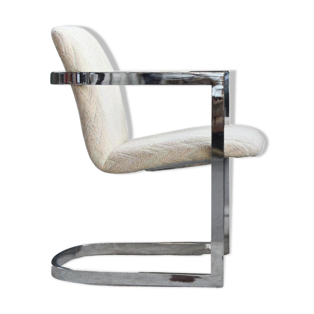 chaise-cantilever-en-chrome-dia-1970s-selency