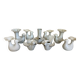Eight bird candlesticks from Bavaria and Arzberg, Germany