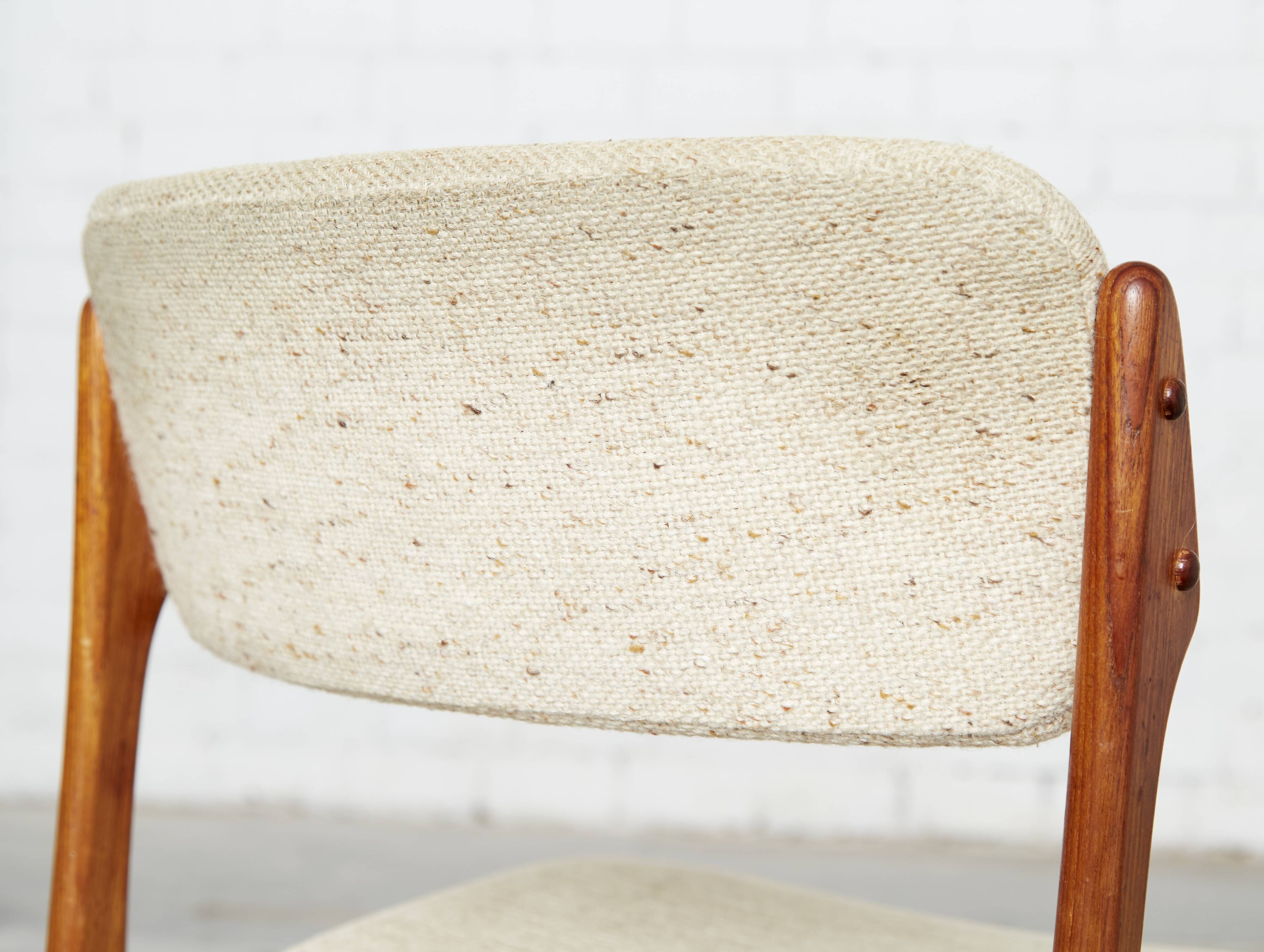 Set of 5 Erik Buck Dining Chair No.49 for O.D. Møbler