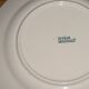 6 dinner plates, 6 plates service hollow earthenware Longchamp model Lutèce