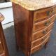 Pair of Louis XV style marquetry chiffonniers
