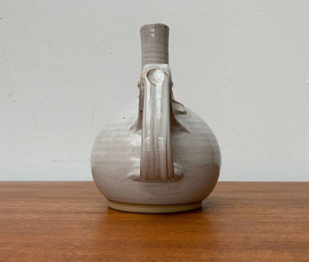 Mid-century Icelandic ceramic carafe by Sigurdar Haukssonar for Handunnid Pottery Iceland, 1960s.