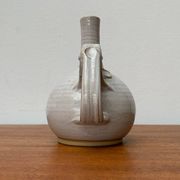 Mid-century Icelandic ceramic carafe by Sigurdar Haukssonar for Handunnid Pottery Iceland, 1960s.