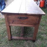 Walnut farmhouse table