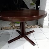 Round dining table extendable baumann 1970