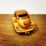 Wooden car