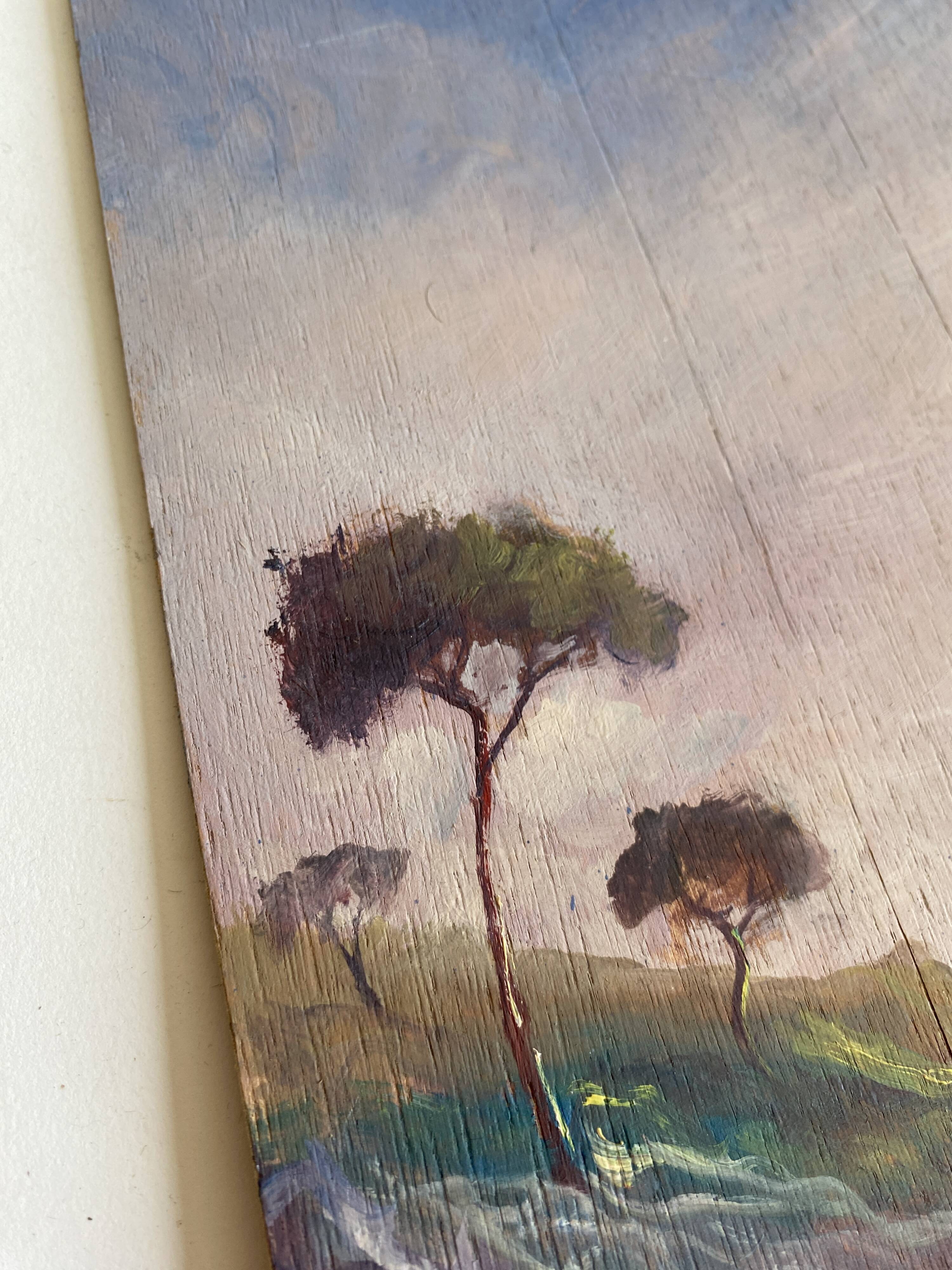 Oil painting "Sicilian beach"