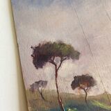 Oil painting "Sicilian beach"