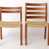 1 sur 2 Chaise Niels O. Møller Modèle 408 Teck Danemark Vintage Mid-Century