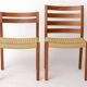 1 sur 2 Chaise Niels O. Møller Modèle 408 Teck Danemark Vintage Mid-Century