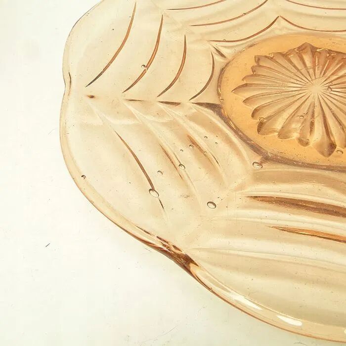 Assiette Art Déco H4Z Hortensia