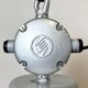 Large Red Painted Industrial Factory Lamp from Elektrosvit, 1960s