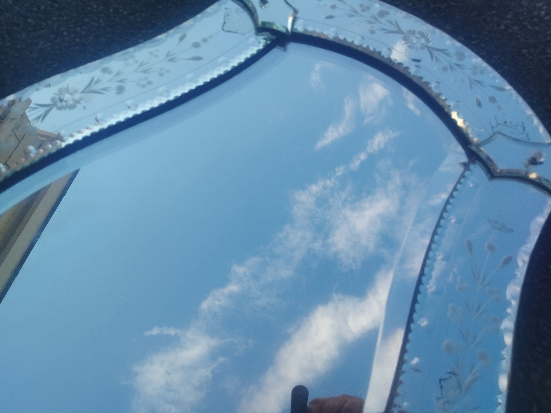 Ancient Venetian mirror