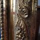 Antique gold leaf mirror 108 x 68 cm