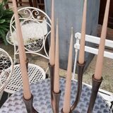 Large bronze chandelier