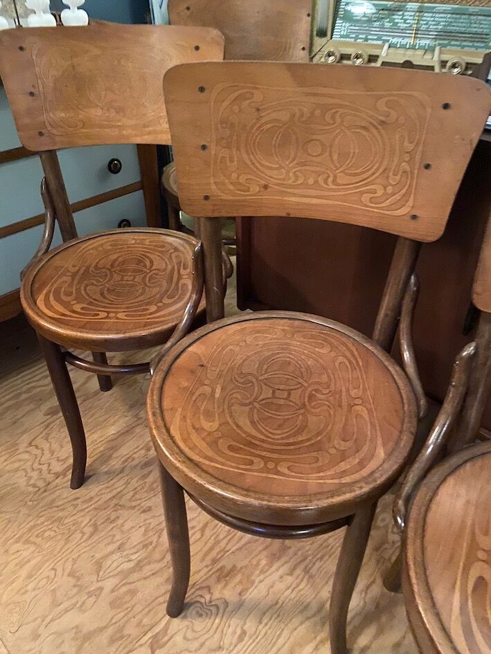 American bistro chairs 1940