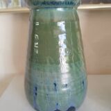 Paire de vases en grès de Puisaye de Léon Pointu