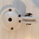 Opaline glass pendant light