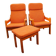 Ensemble de fauteuils Jech – modèle Betty, design tchèque des années 1990