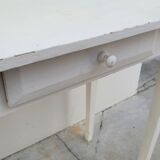 Dressing table old wooden dressing table, one drawer