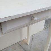 Dressing table old wooden dressing table, one drawer