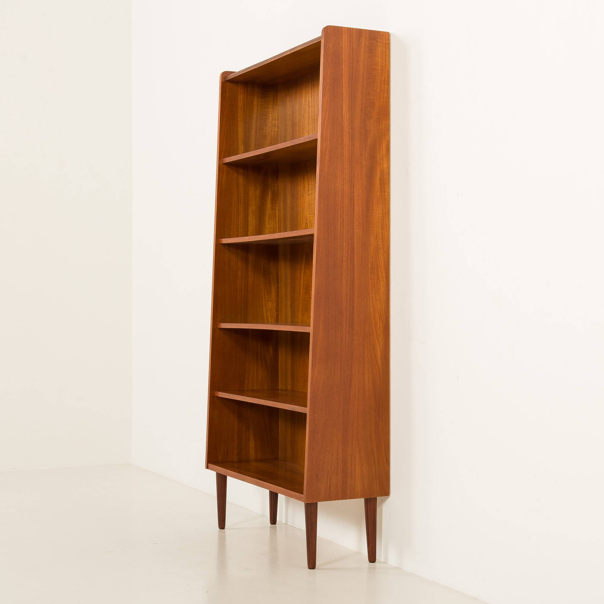 Danish teak bookcase attr. to Johannes Sorth, 1960s