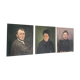 Triptyque portraits à l’huile