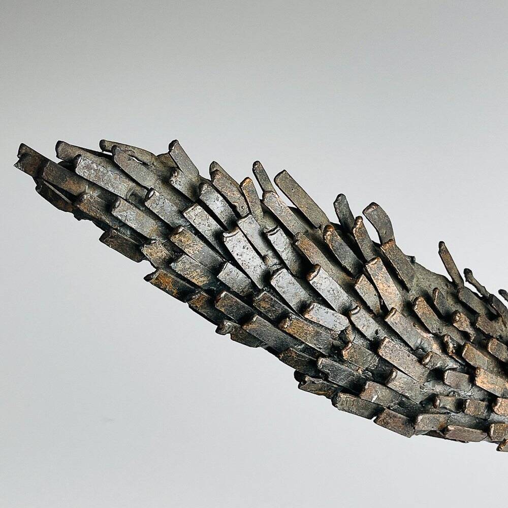 Salvino Marsura, Brutalist Sculpture Bird, 1970s, Iron