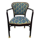 Chaise de bureau Jugendstil no.717 par Gustav Siegel