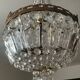 Hot air balloon chandelier with tassels
