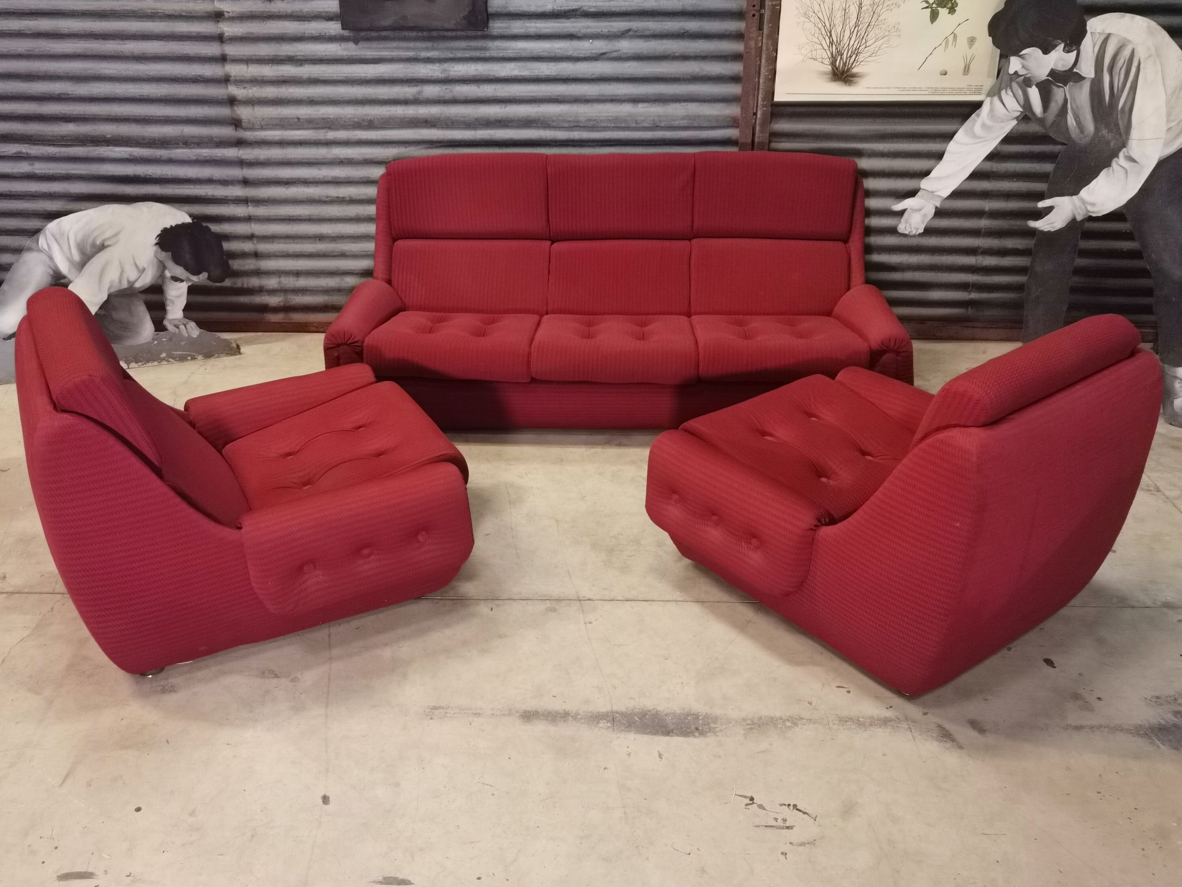 Full lounge space age Atlantis bordeaux