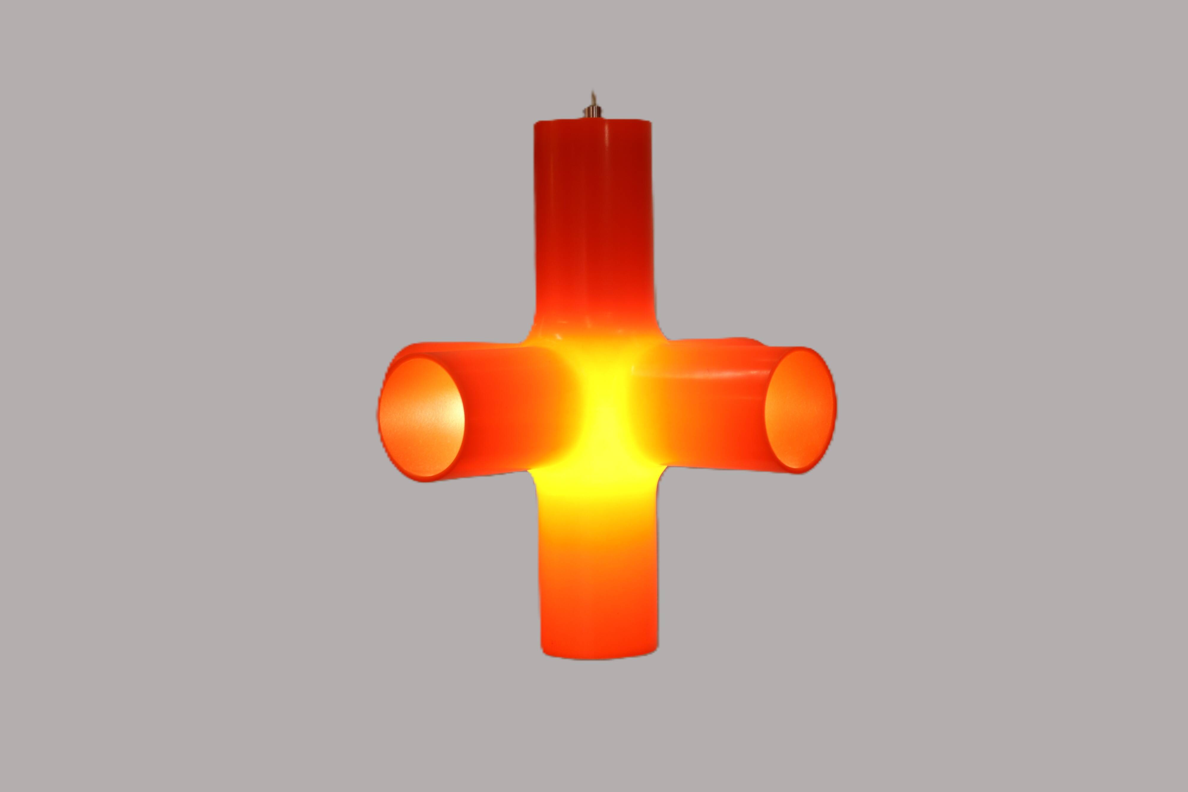Suspension Jan Melis & Ben Oostrum pour Dark - Modèle « Crosslight » - Années 90, Pays-Bas