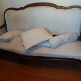Walnut bench Louis Philippe XIXth