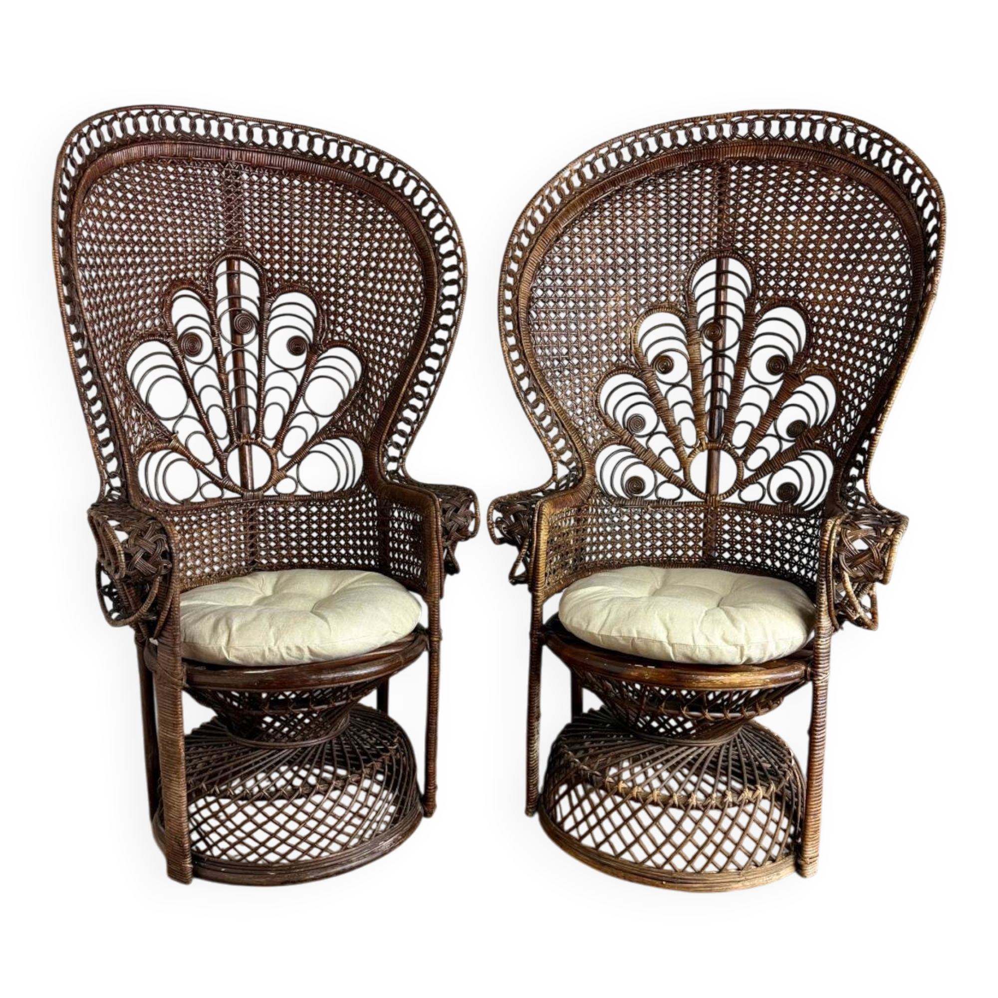 Pair of Pomare armchairs