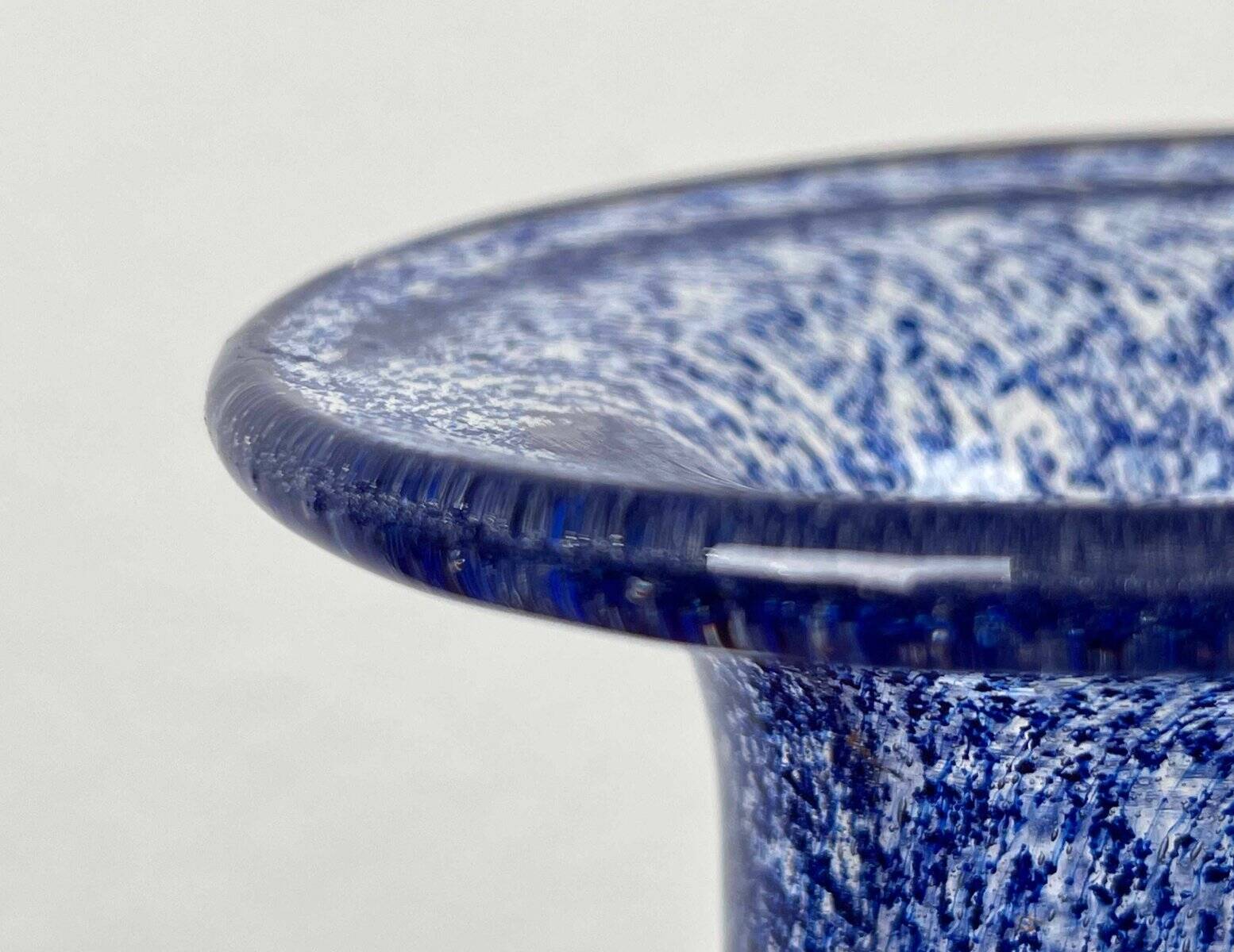 Vintage Swedish glass vase by Sven Vallien for Kosta Boda.