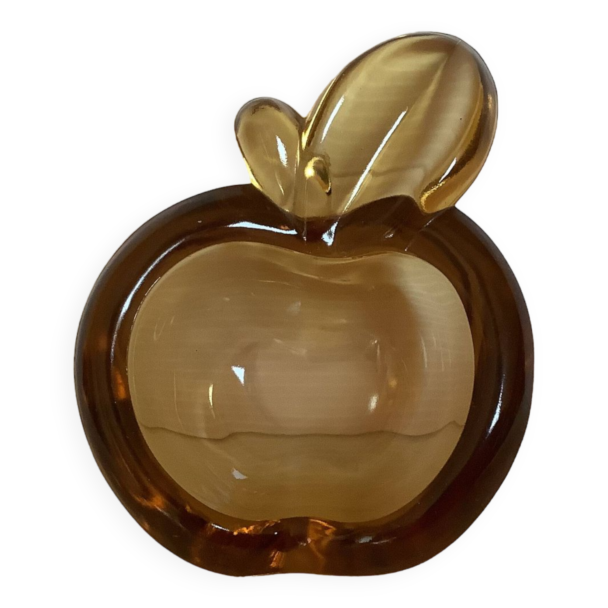 Empty apple ashtray pocket