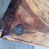 Vintage brutalist square table