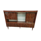 Enfilade en palissandre danois vitrine bar - 1970