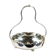 Hallmarked silver-plated metal centerpiece with handle